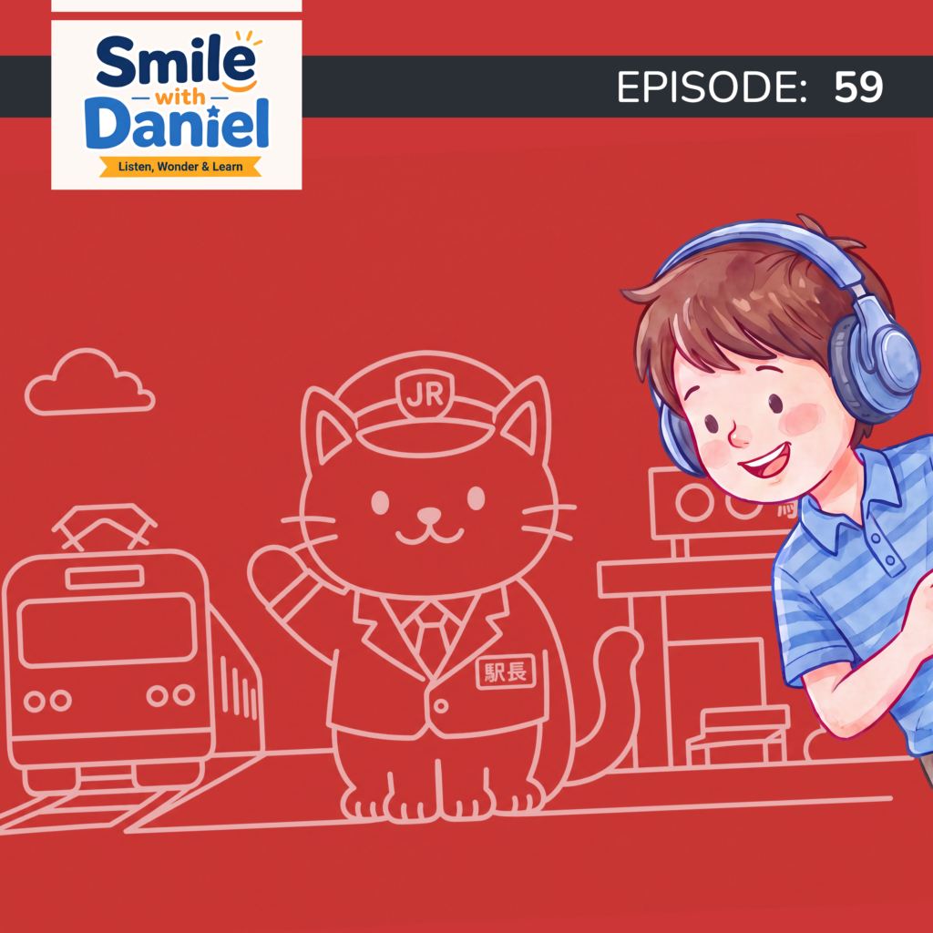 Episode 59 — Why Did Japan Make a Cat the Boss of a Train Station? | Smile with Daniel